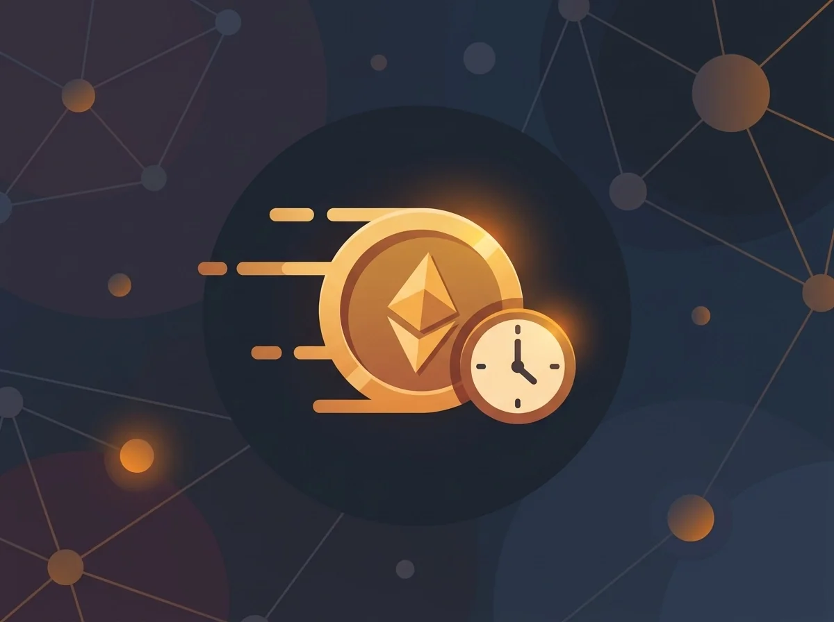 Symbol for kryptobetaling og hurtig udbetaling fremhævet på casino uden dansk licens
