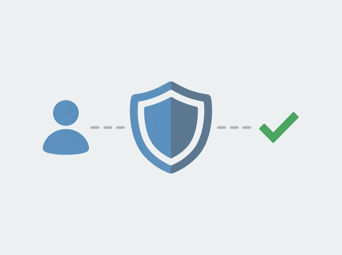 Illustration af MitID-login der verificerer identitet på dansk casino