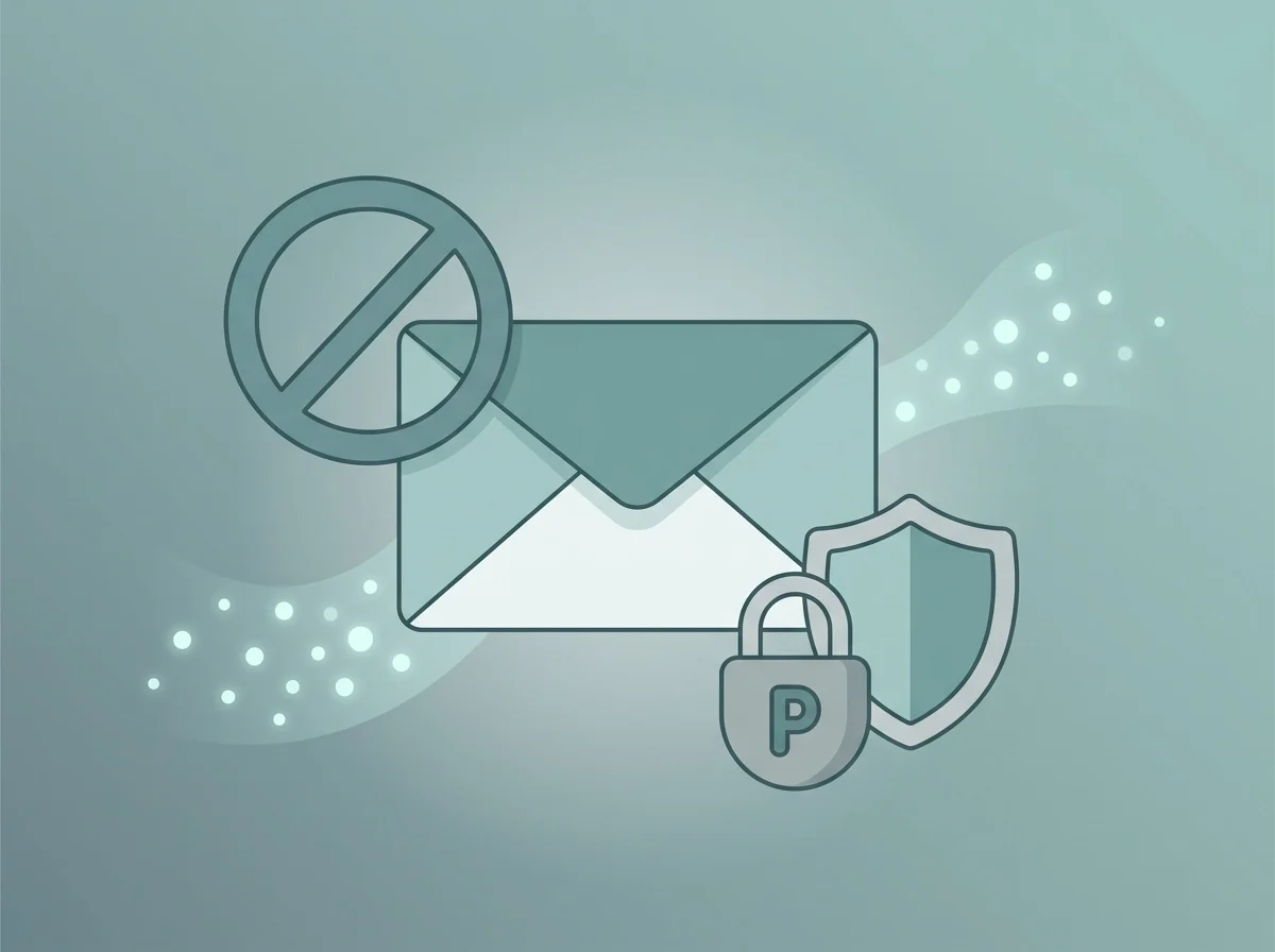 Illustration af fortrolighed og automatisk tilmelding til Nej tak til spilreklamer ved registrering