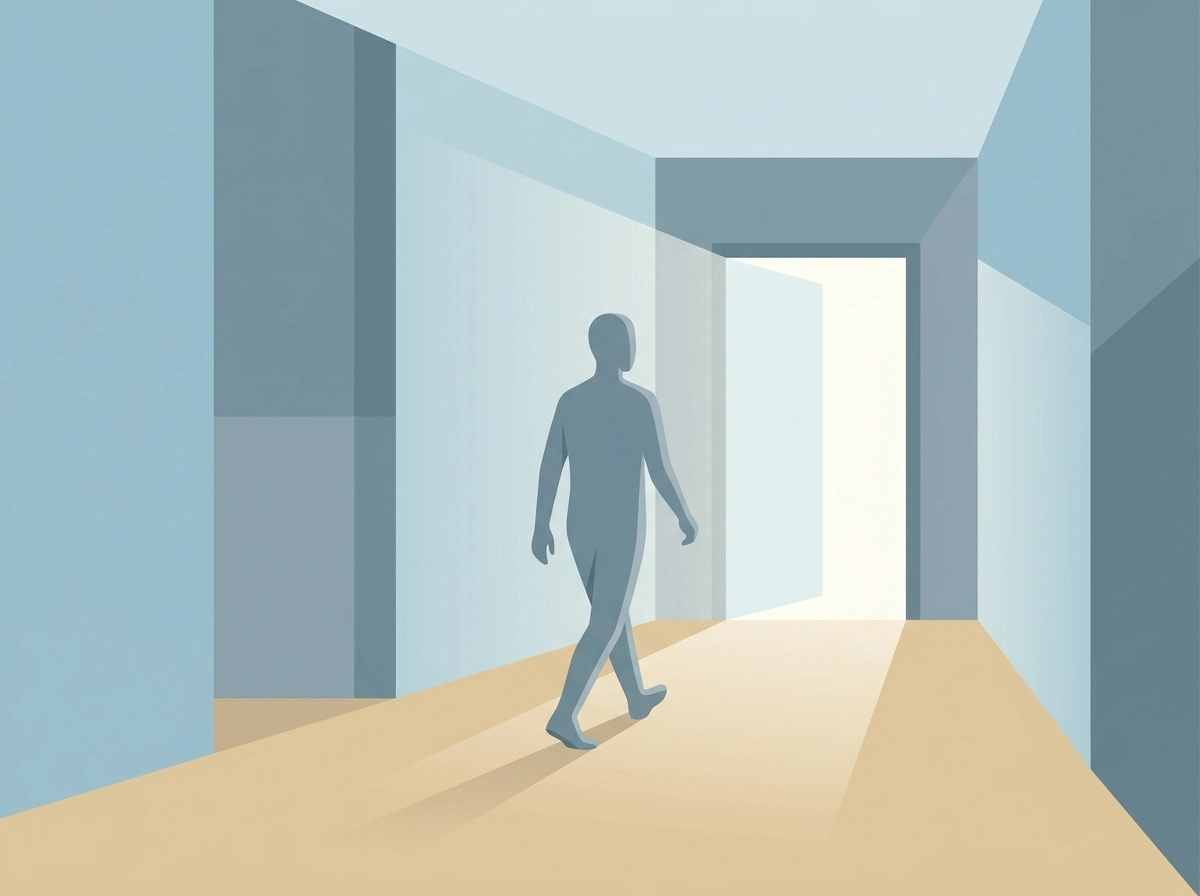 Illustration af den lovlige vej ud af ROFUS via login med MitID og to-trins bekræftelse